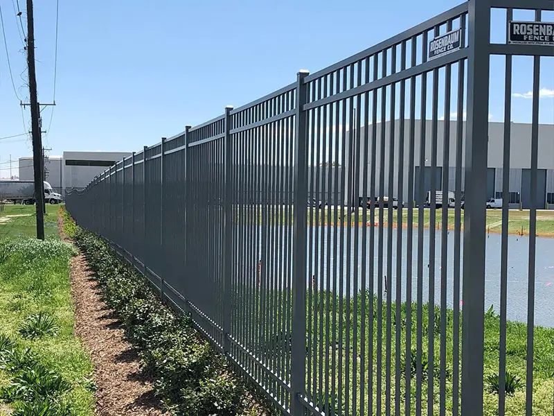 Aluminum fence hampton virginia fence company 01