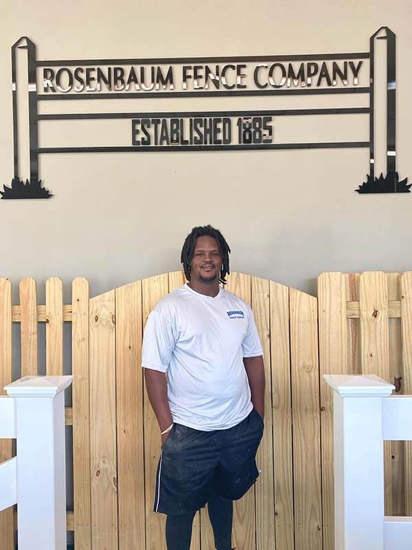 Rosenbaum Fence Company team member