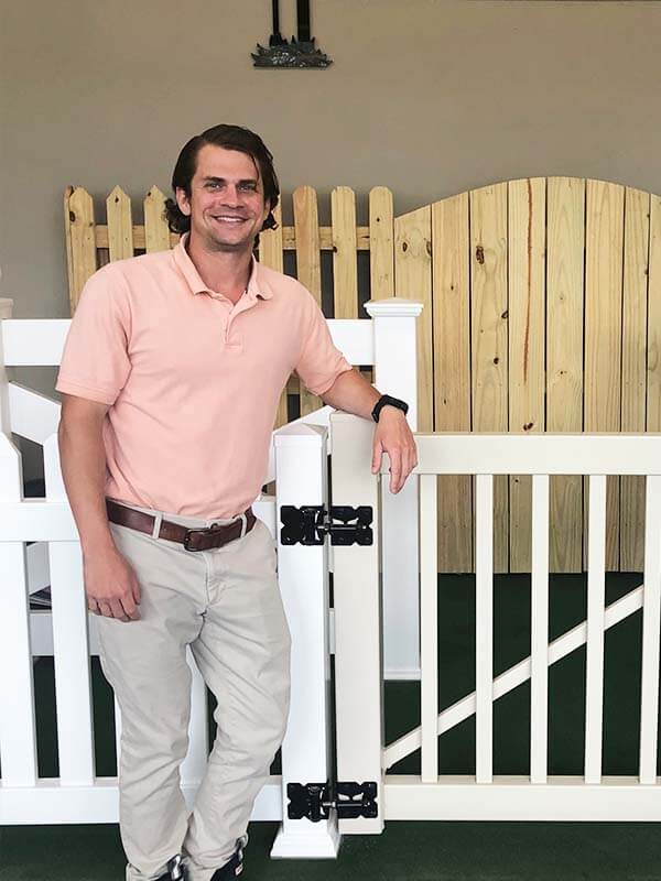 Rosenbaum Fence Company Zach Bowen