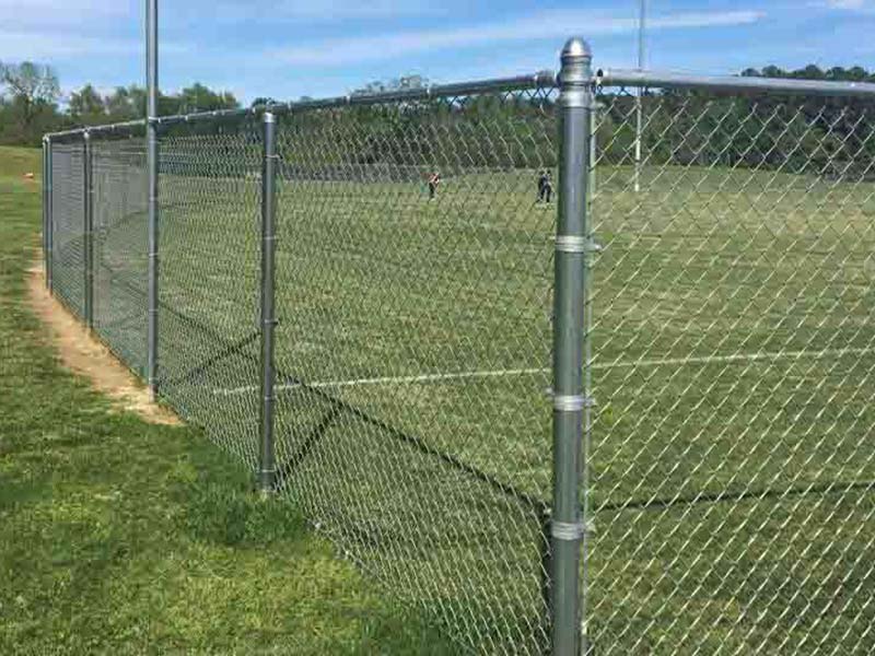 Commercial Chain Link Perimeter Fencing in Hampton Virginia