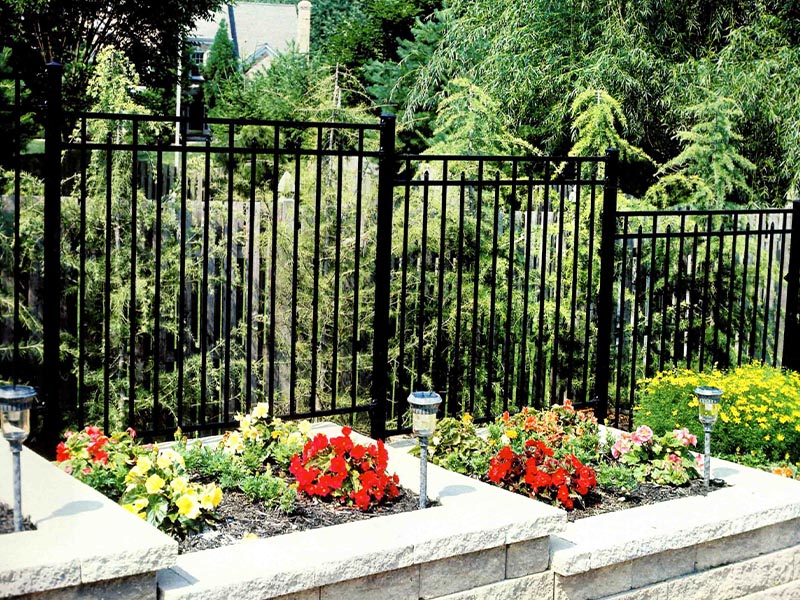 Ornamental Steel Decorative Fencing in Hampton Virginia