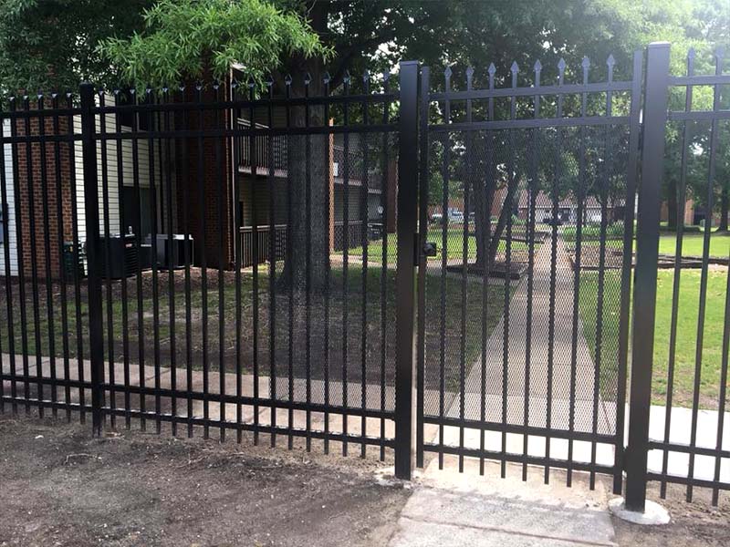 Ornamental Steel Security Fencing in Hampton Virginia