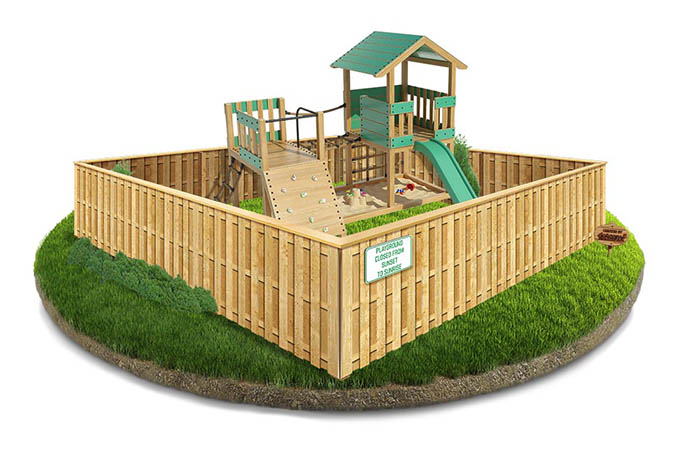 Commercial Wood Fence Company In Hampton VA and the surrounding area
